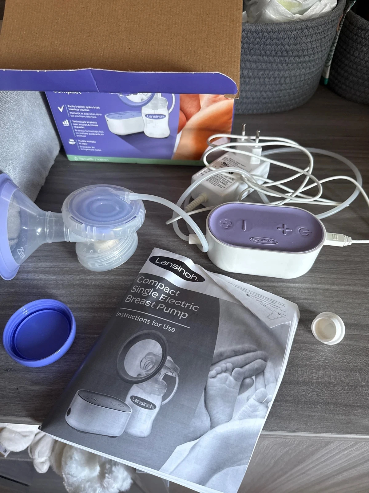 Lot Lansinoh - Tire-lait électrique + accessoires - Très bon état – photo 10